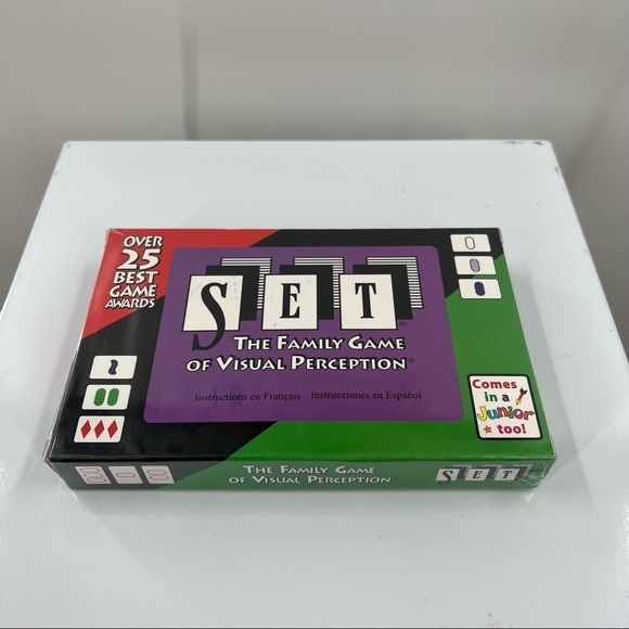 Set Vintage “The Family Game Of Visual Perception” NEW - Picture 2 of 3